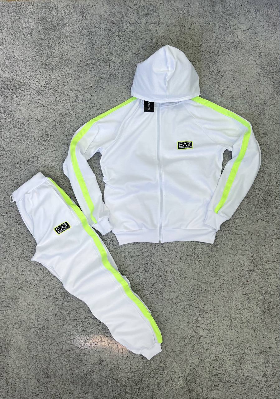 Nuevo Chándal EA7 “calidad media" blanco/lima