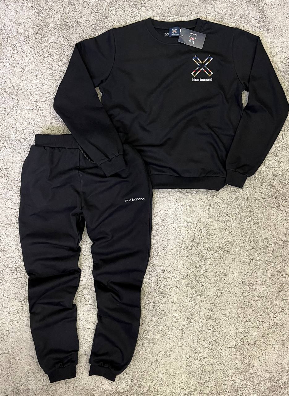 Nuevo Chándal Blue Banana “calidad media" Negro