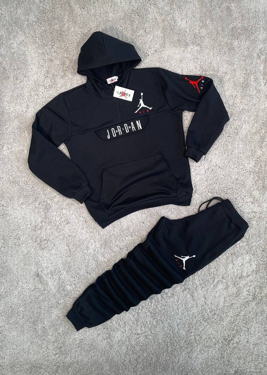 Chándal Jordan (Negro) "Baja calidad"