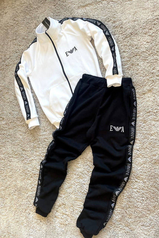 Chándal EA7 “blanco y negro” "Baja calidad"