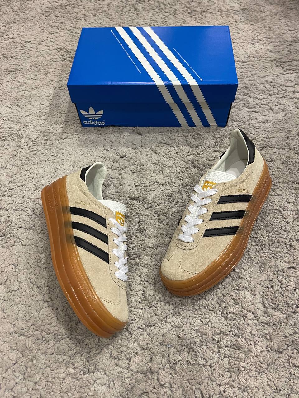 ADIDAS GAZELLE suela alta