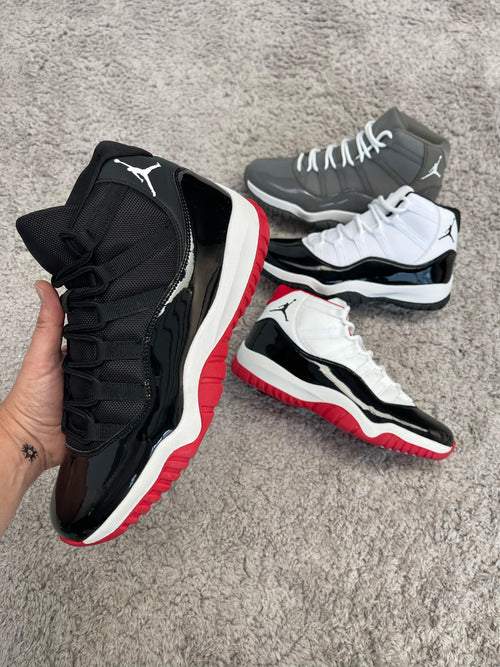 Jordan 11 negras/rojas