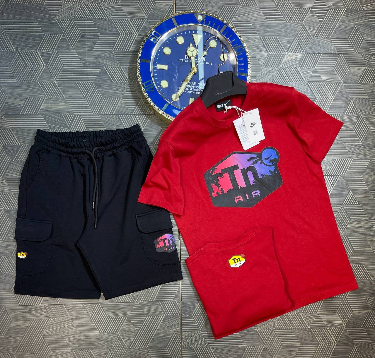 Conjunto de verano TN rojo