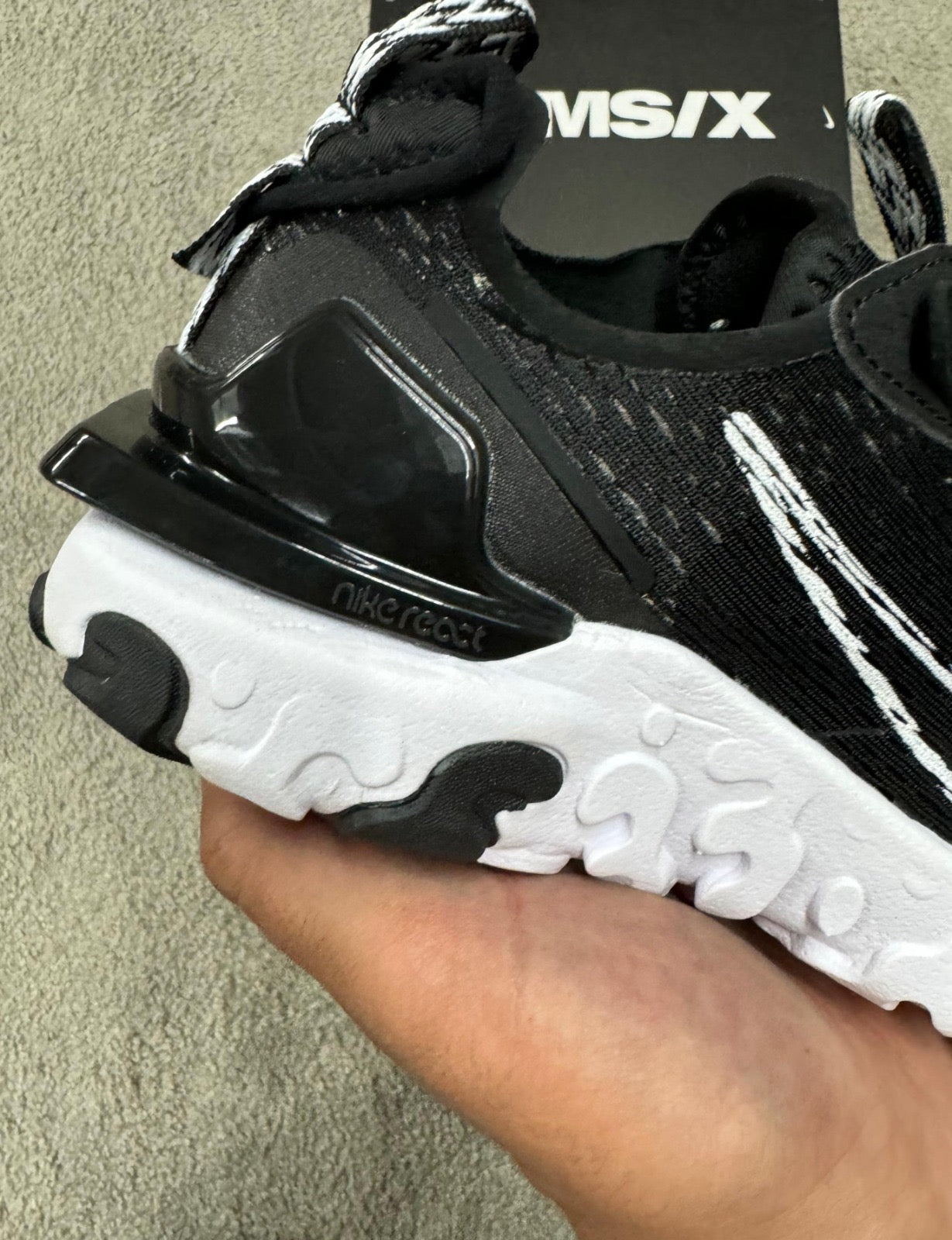 Nuevas Nike React vision “negro”